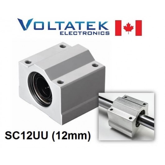 SC12UU 12mm Linear Ball Bearing Slide