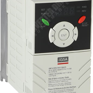 LS SV008IG5A 0.75kW VFD inverter drive front view